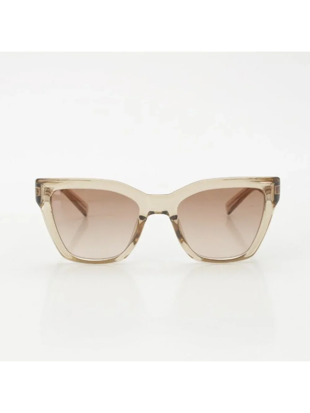 Saint Laurent Acetate Sunglasses 005 Beige Eyewear